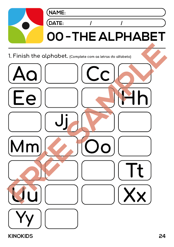 Alphabet - Grandparents.com  Alfabeto para imprimir, Páginas para