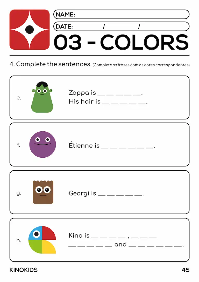 KINOKIDS - SUPPORT MATERIAL #1 COMPLETE EDITION45